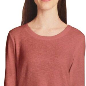 Gloria Vanderbilt Women's 3/4 Sleeve Slub Tee